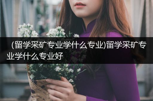 （留学采矿专业学什么专业)留学采矿专业学什么专业好