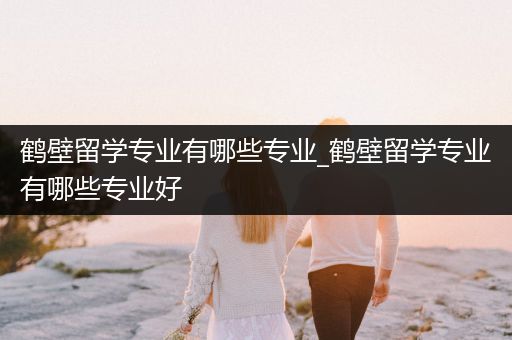 鹤壁留学专业有哪些专业_鹤壁留学专业有哪些专业好