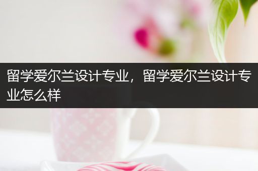 留学爱尔兰设计专业，留学爱尔兰设计专业怎么样