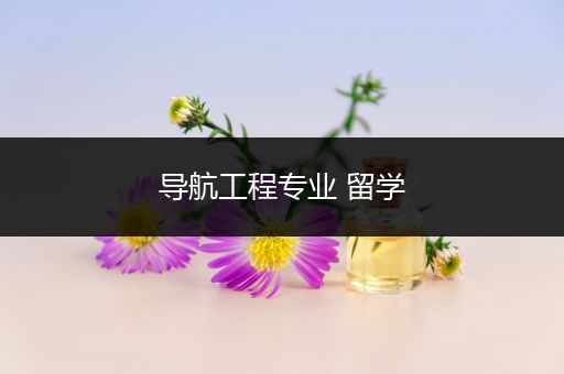 导航工程专业 留学