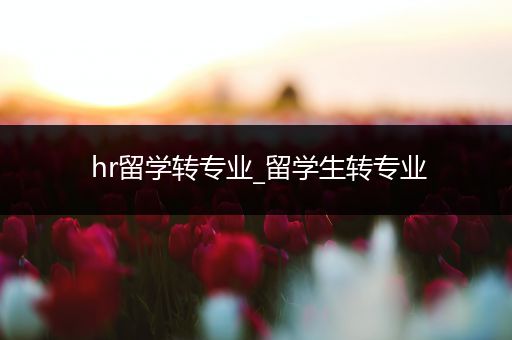 hr留学转专业_留学生转专业