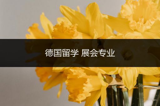 德国留学 展会专业