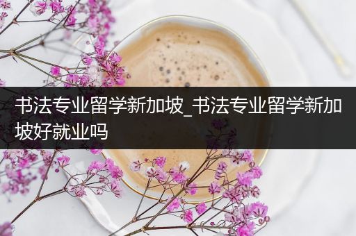 书法专业留学新加坡_书法专业留学新加坡好就业吗