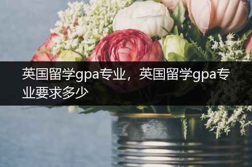 英国留学gpa专业，英国留学gpa专业要求多少