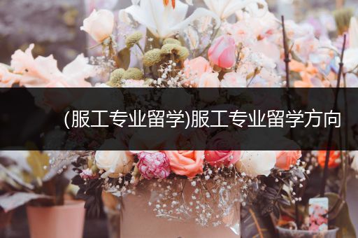 （服工专业留学)服工专业留学方向