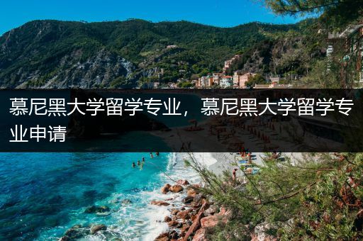 慕尼黑大学留学专业，慕尼黑大学留学专业申请