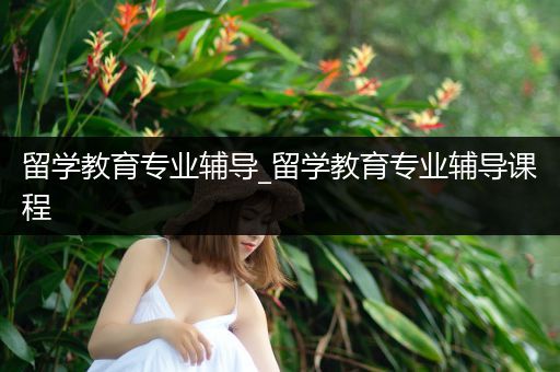 留学教育专业辅导_留学教育专业辅导课程