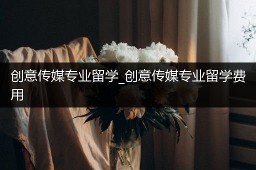 创意传媒专业留学_创意传媒专业留学费用