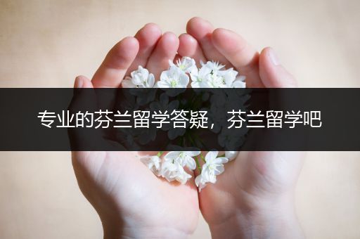 专业的芬兰留学答疑，芬兰留学吧