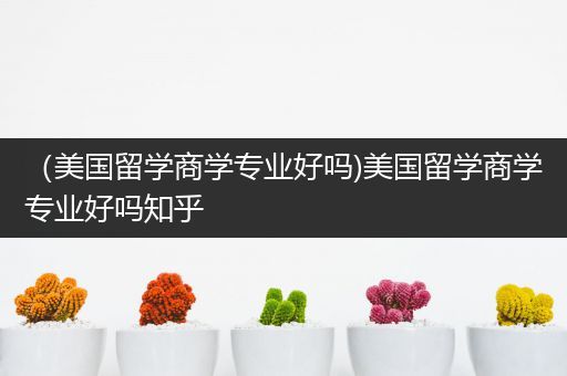 （美国留学商学专业好吗)美国留学商学专业好吗知乎