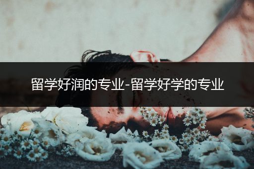 留学好润的专业-留学好学的专业