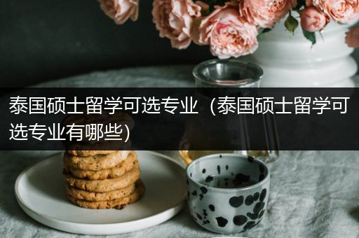 泰国硕士留学可选专业（泰国硕士留学可选专业有哪些）