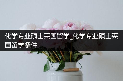 化学专业硕士英国留学_化学专业硕士英国留学条件