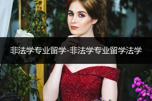 非法学专业留学-非法学专业留学法学