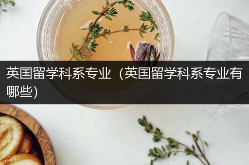 英国留学科系专业（英国留学科系专业有哪些）