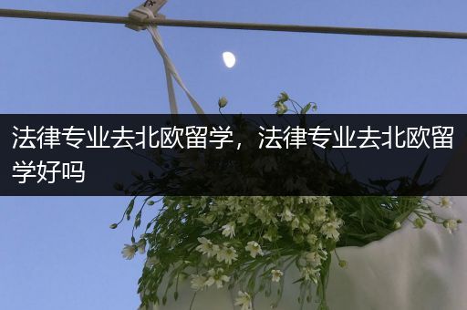 法律专业去北欧留学，法律专业去北欧留学好吗
